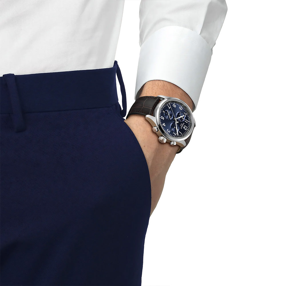 TISSOT CHRONO L BLUE DIAL MEN'S WATCH | T116.417.16.042.00