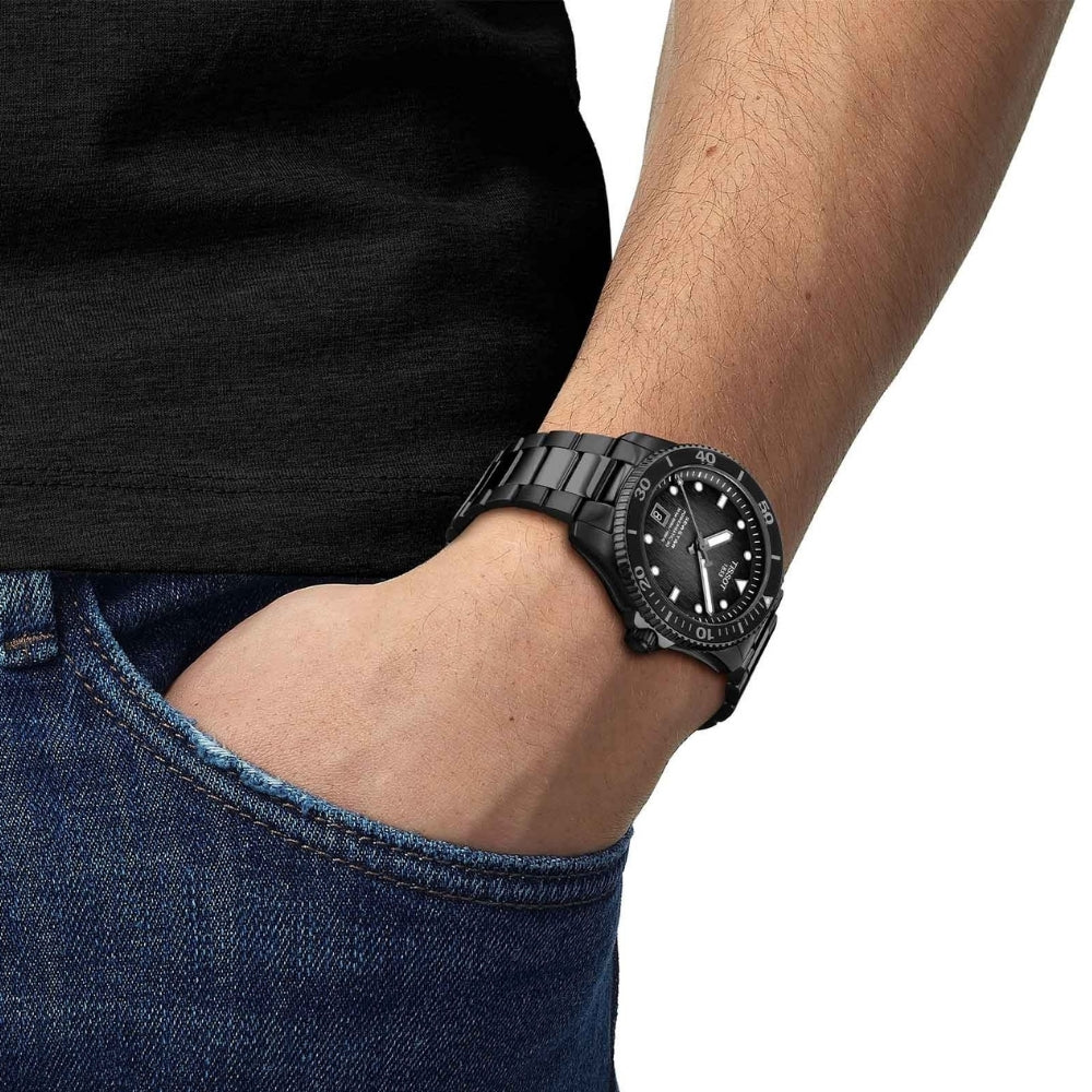 Tissot Seastar 1000 Balck Powermatic 80 Dial Men's Watch T120.807.33.051.00