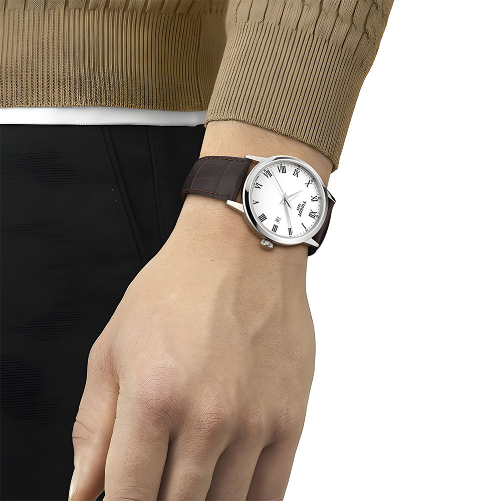 Tissot Classic Dream White Dial Men's Watch | T129.410.16.013.00