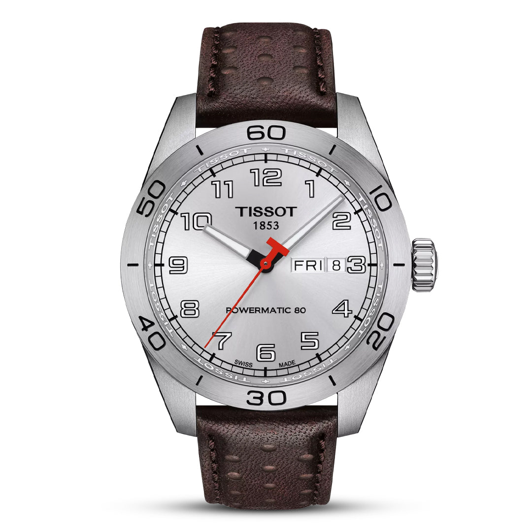 Tissot PRS 516 Powermatic 80 Silver Dial Men's Watch | T131.430.16.032.00