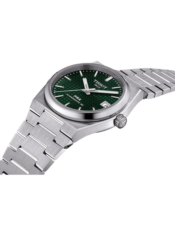 Tissot PRX "Powermatic 80" 35mm Green Dial Watch | T137.207.11.091.00