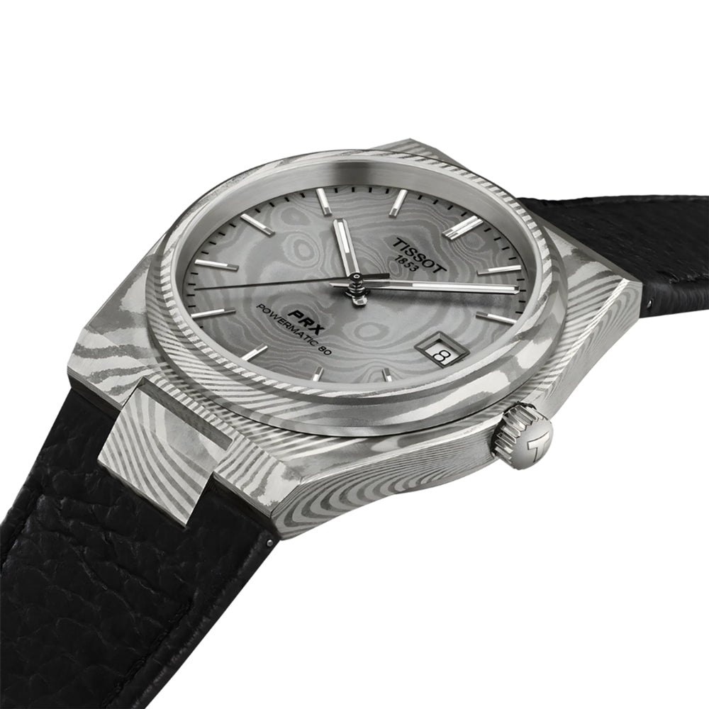 TISSOT DAMASCUS PRX POWERMETRIC 80 AUTOMATIC WATCH | T137.807.96.081.00