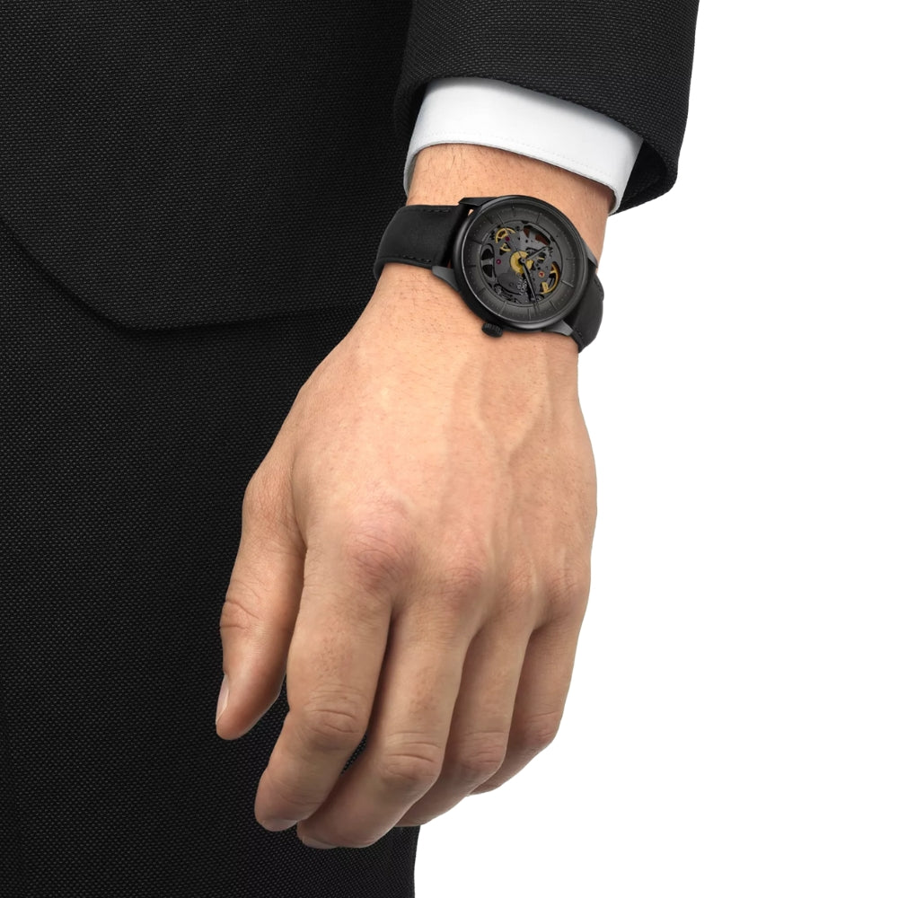 Tissot Chemin Des Tourelles Skeleton 39mm  Watch T139.836.36.441.00