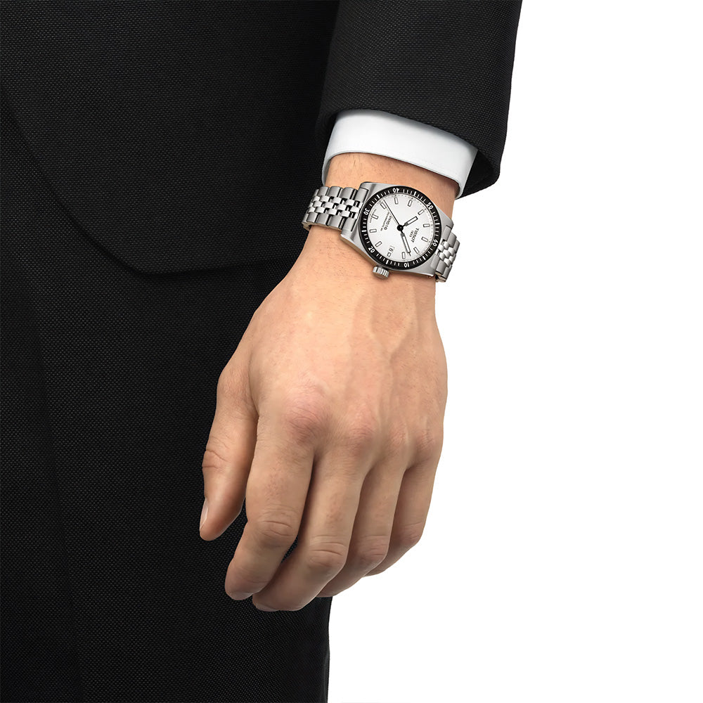 Tissot PR516 Powermatic 80 White Dial Men's Watch | T149.407.11.031.00