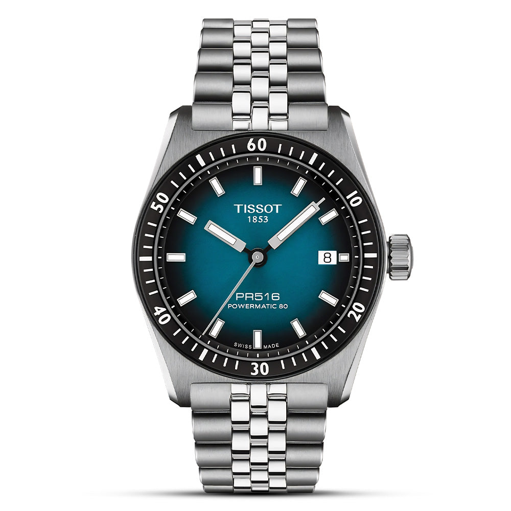 Tissot PR516 Aqua Blue Dial Men's Watch | T149.407.11.041.00