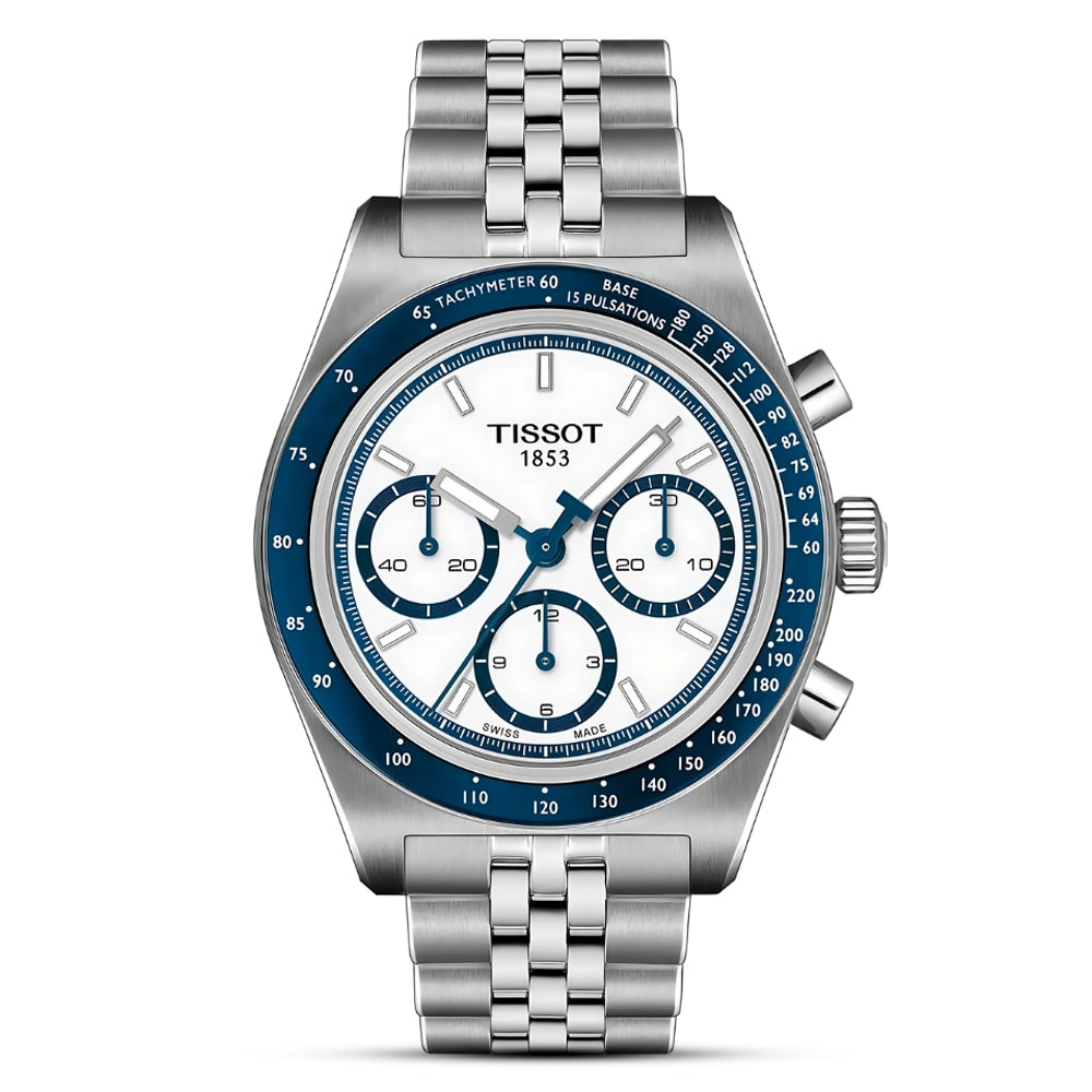Tissot PR516 Automatic Chronograph White Dial Men's Watch | T149.462.11.011.00