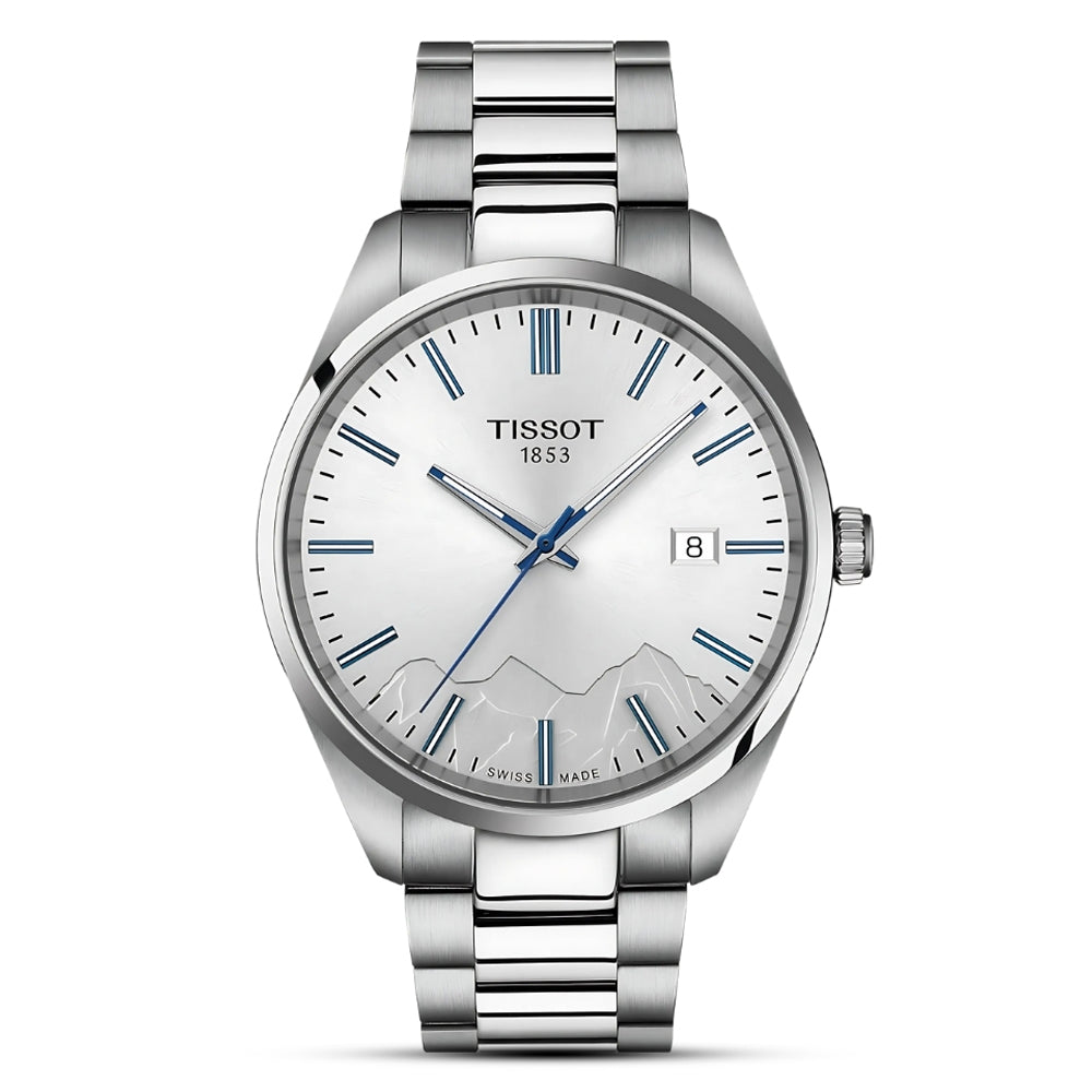 Tissot PR 100 Jungfraubahn Silver Dial Men's Watch | T150.410.11.031.00