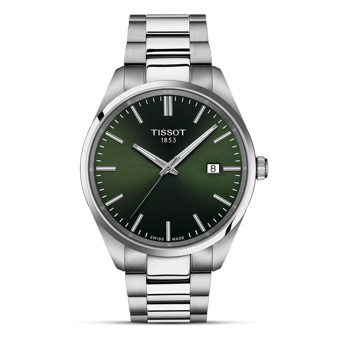 Tissot PR 100 Green Dial Quartz Men's Watch | T150.410.11.091.00