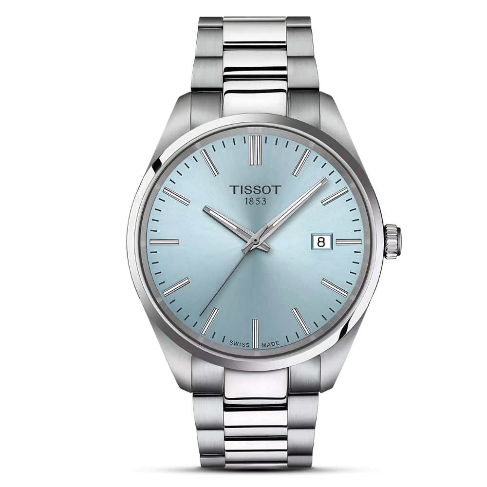 Tissot T-Classic Ice Blue Dial Men's Watch | T150.410.11.351.00