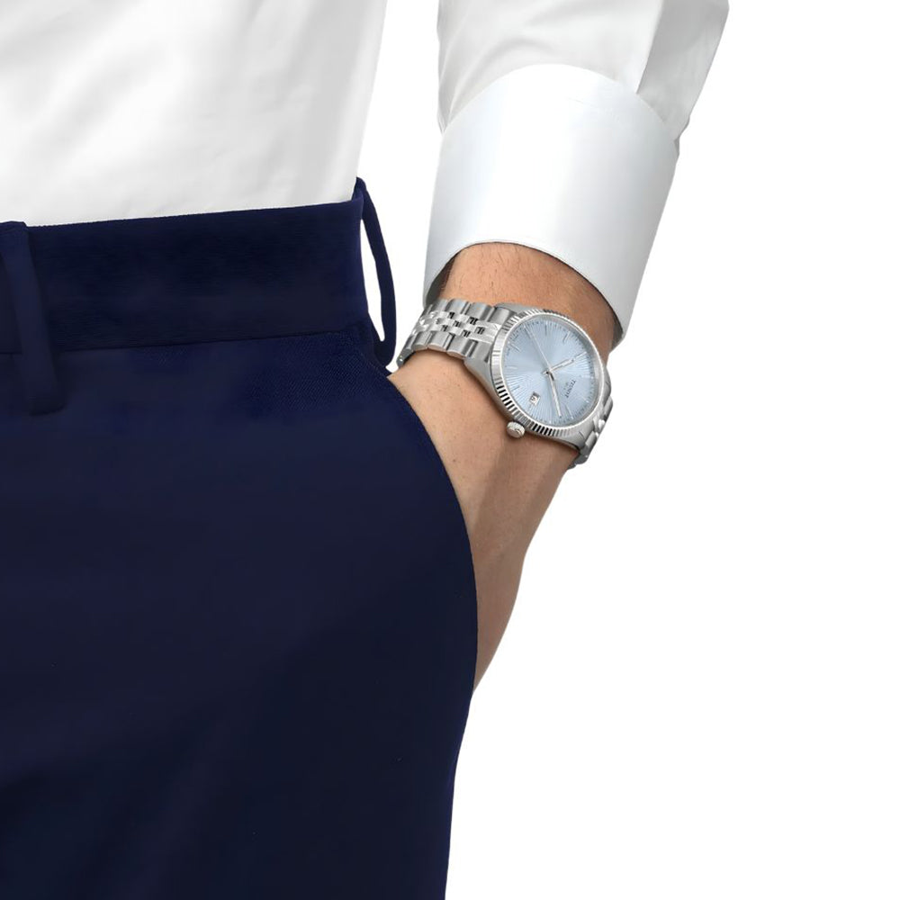 Tissot Ballade Ice Blue Dial Men's Watch | T156.410.11.351.00