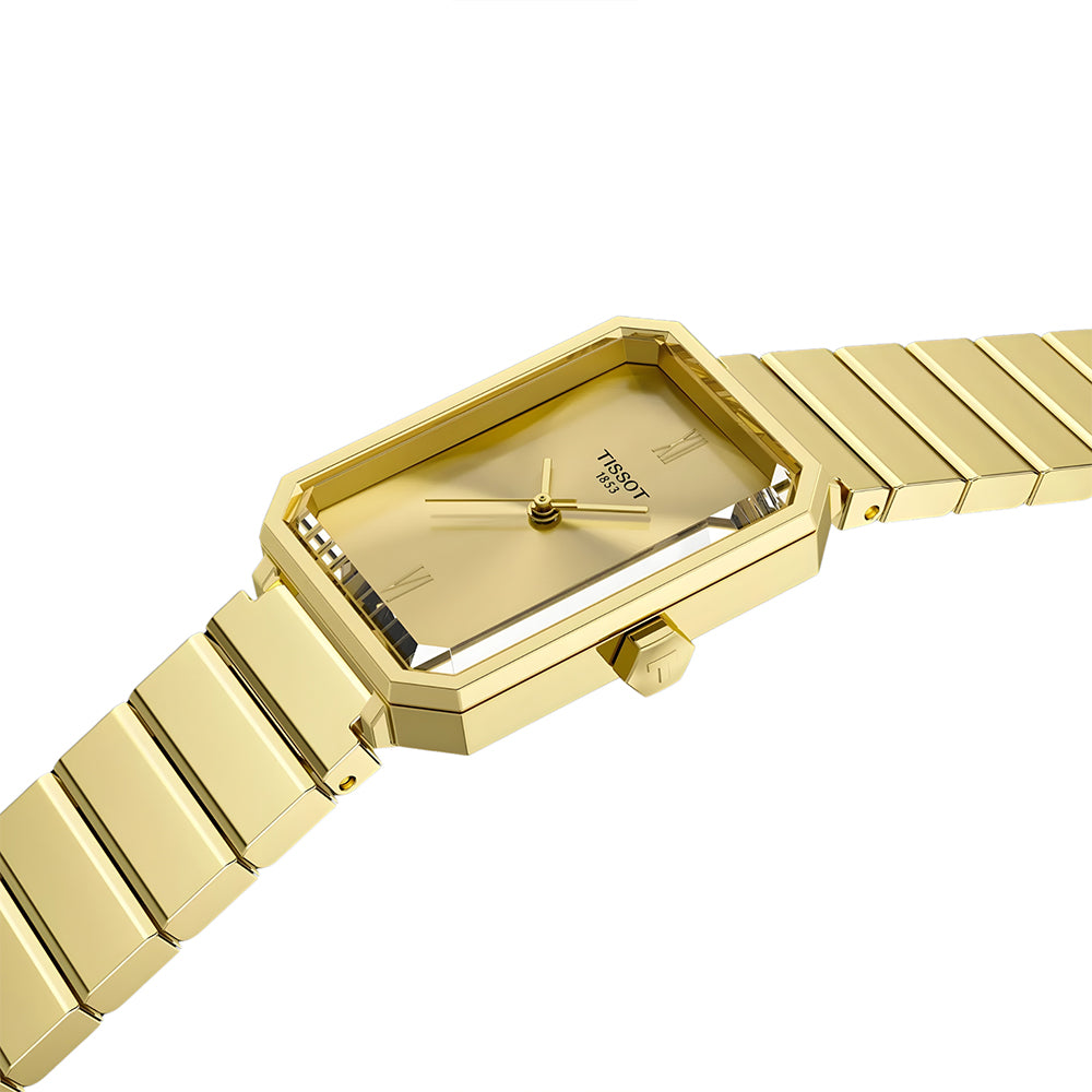 TISSOT SRV 30mm Gold Dial Women's Watch | T160.110.33.023.00
