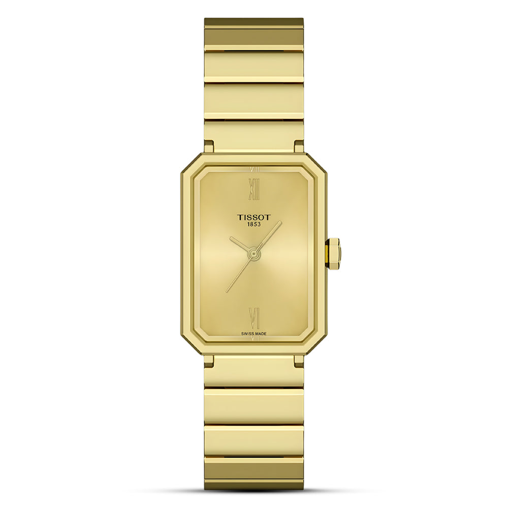 TISSOT SRV 30mm Gold Dial Women's Watch | T160.110.33.023.00