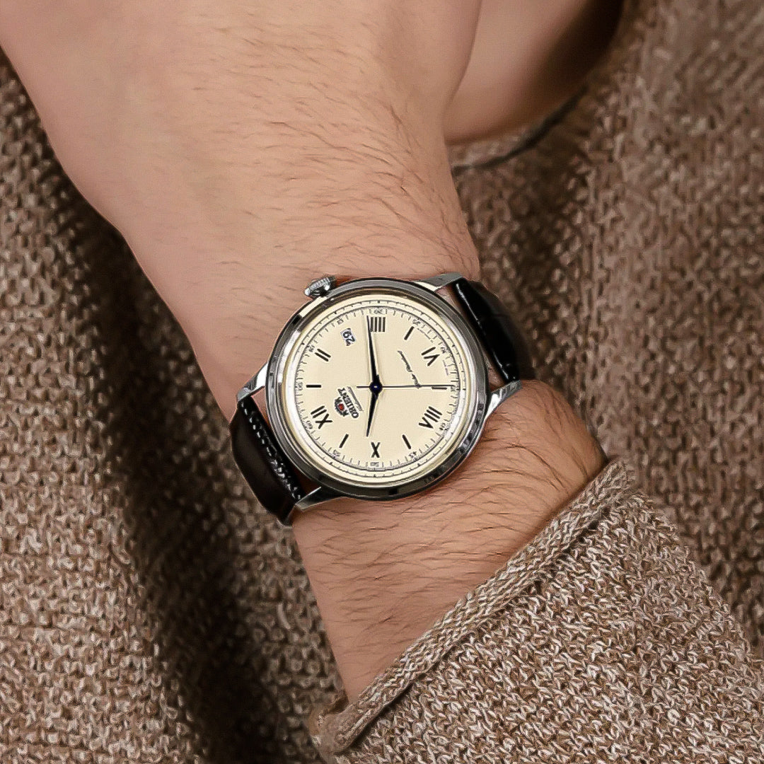 Orient Bambino 2nd Gen Champagne Dial Men’s Watch | TAC00009N0