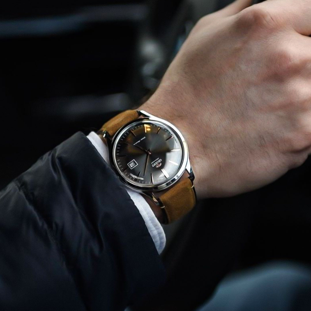 Orient Bambino 2nd Automatic Dark Grey Dial Men’s Watch | TAC08003A0