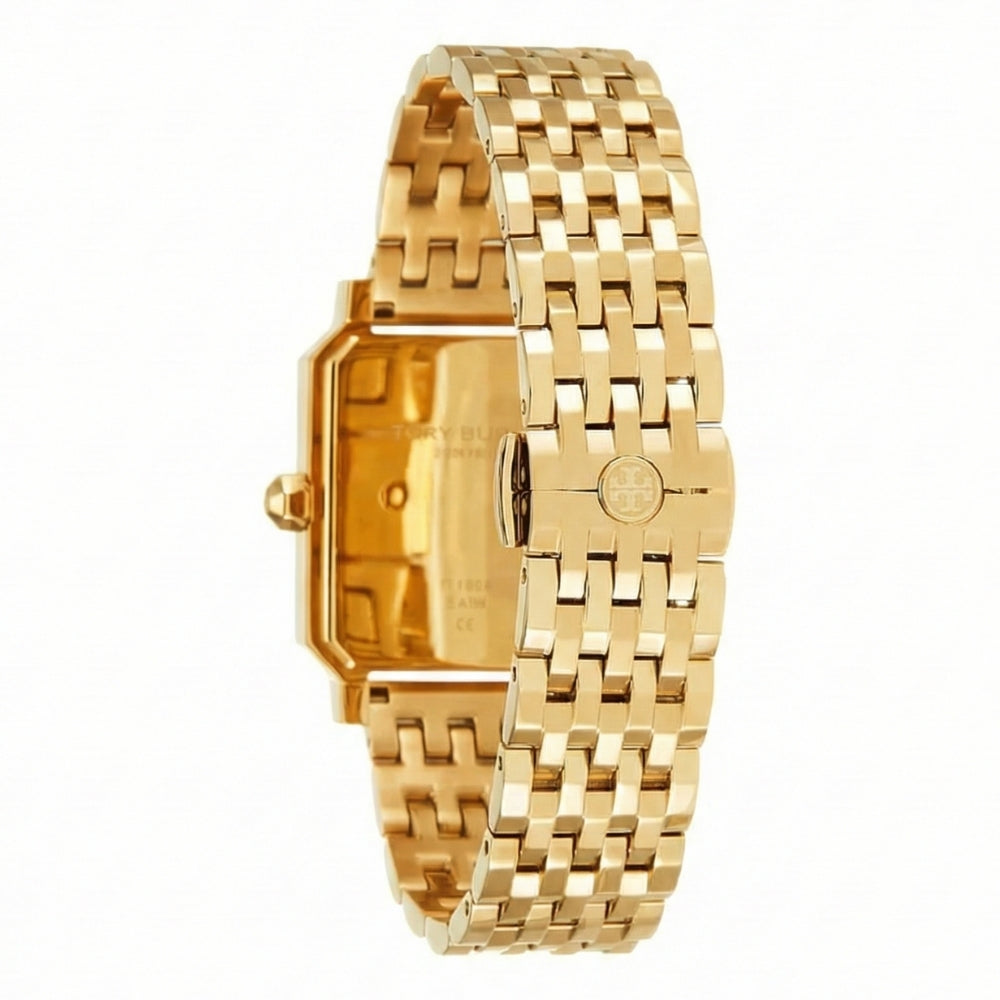 Tory Burch Robinson Gold Tone White Dial Ladies Watch TBW1500