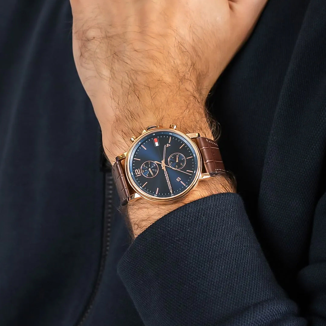 Tommy Hilfiger Daniel Multifunction Blue Dial Men's Watch | TH1710418