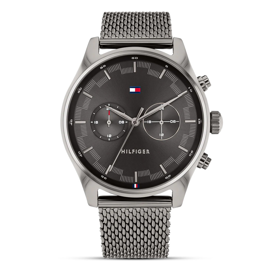 Tommy Hilfiger Sawyer Grey Dial Mesh Strap Men's Watch | TH1710421