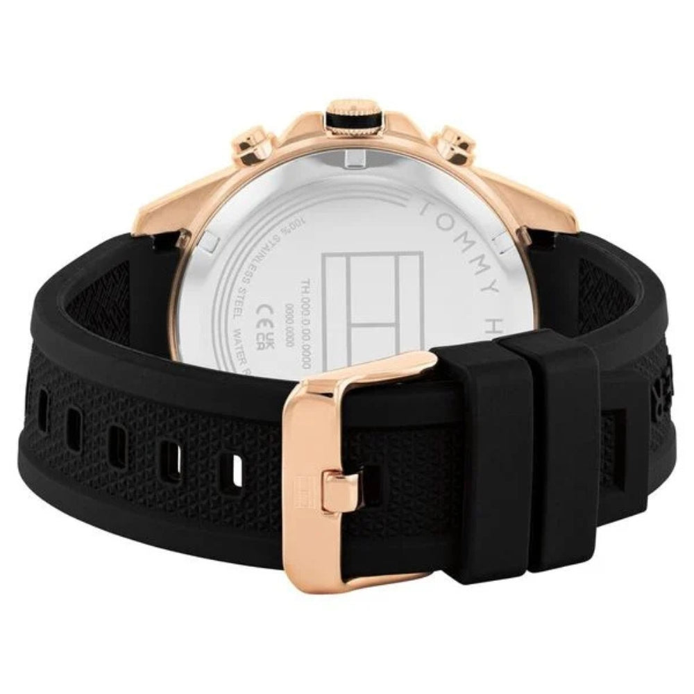 Tommy Hilfiger Round Black Dial Men's Watch TH1710650