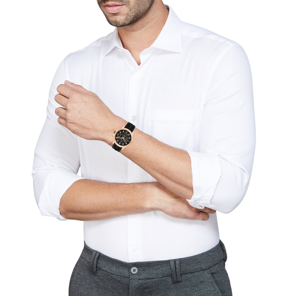 Tommy Hilfiger Round Black Dial Men's Watch TH1710650