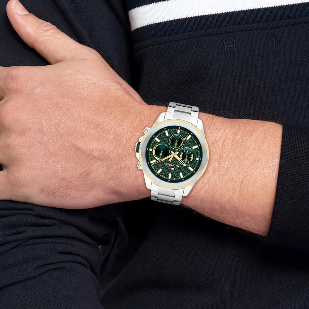 Tommy Hilfiger Green Round Dial Men's Watch TH1710651
