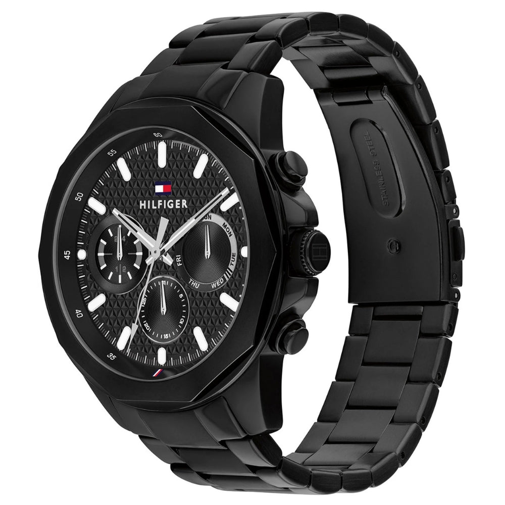 Tommy Hilfiger Black Round Dial Men's Watch TH1710653