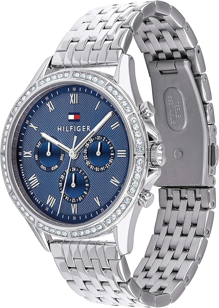 Tommy Hilfiger Ari Blue Dial Stainless Steel Ladies Watch TH1782141