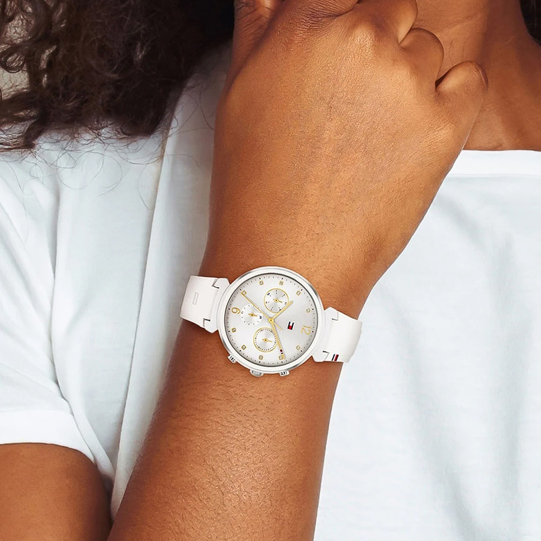 Tommy Hilfiger Ivy Multifunction Silver Dial Ladies Watch | TH1782342