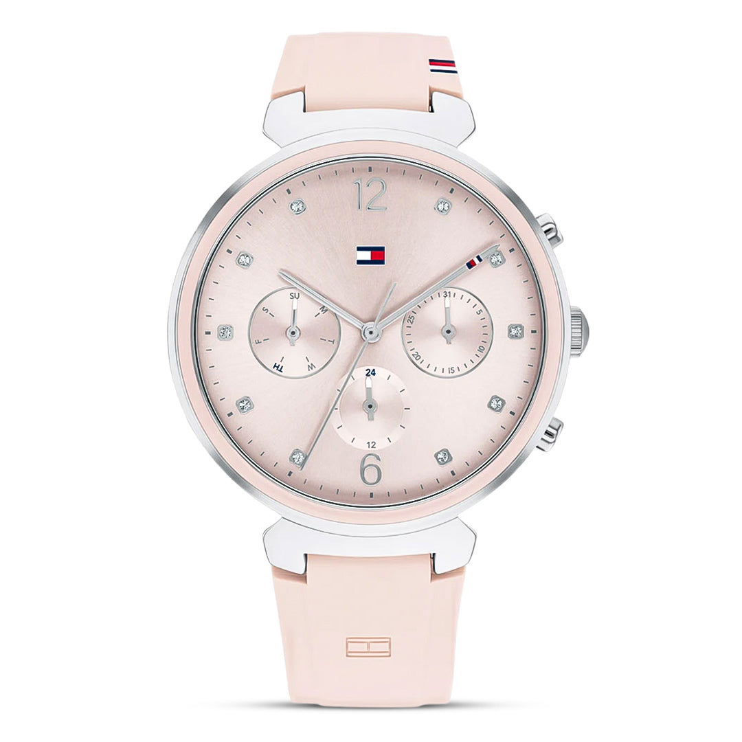 Tommy Hilfiger Ivy Multifunction Pink Dial Ladies Watch | TH1782343