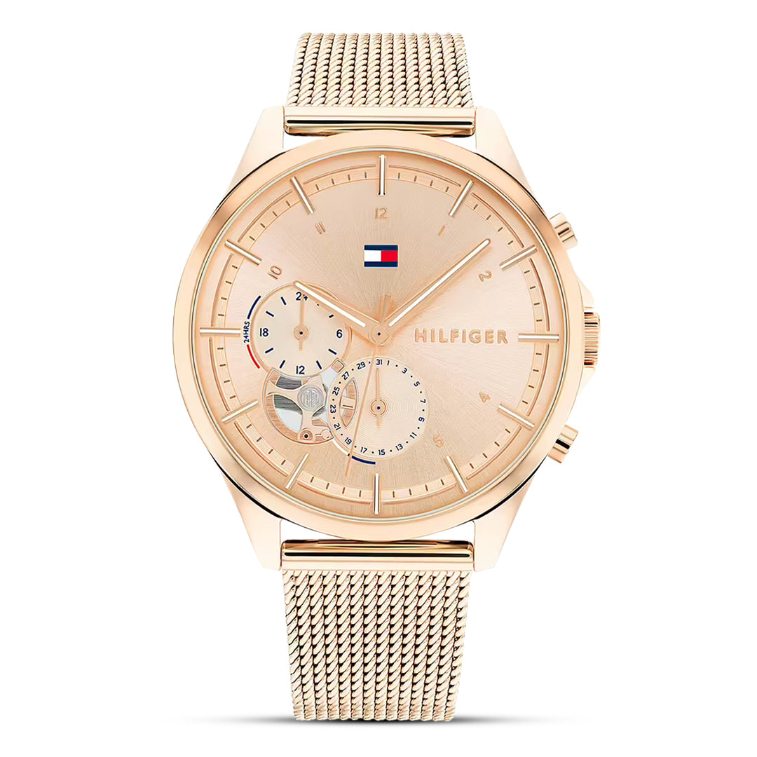 Tommy Hilfiger Quinn Rose Gold Dial Watch Ladies Watch | TH1782486