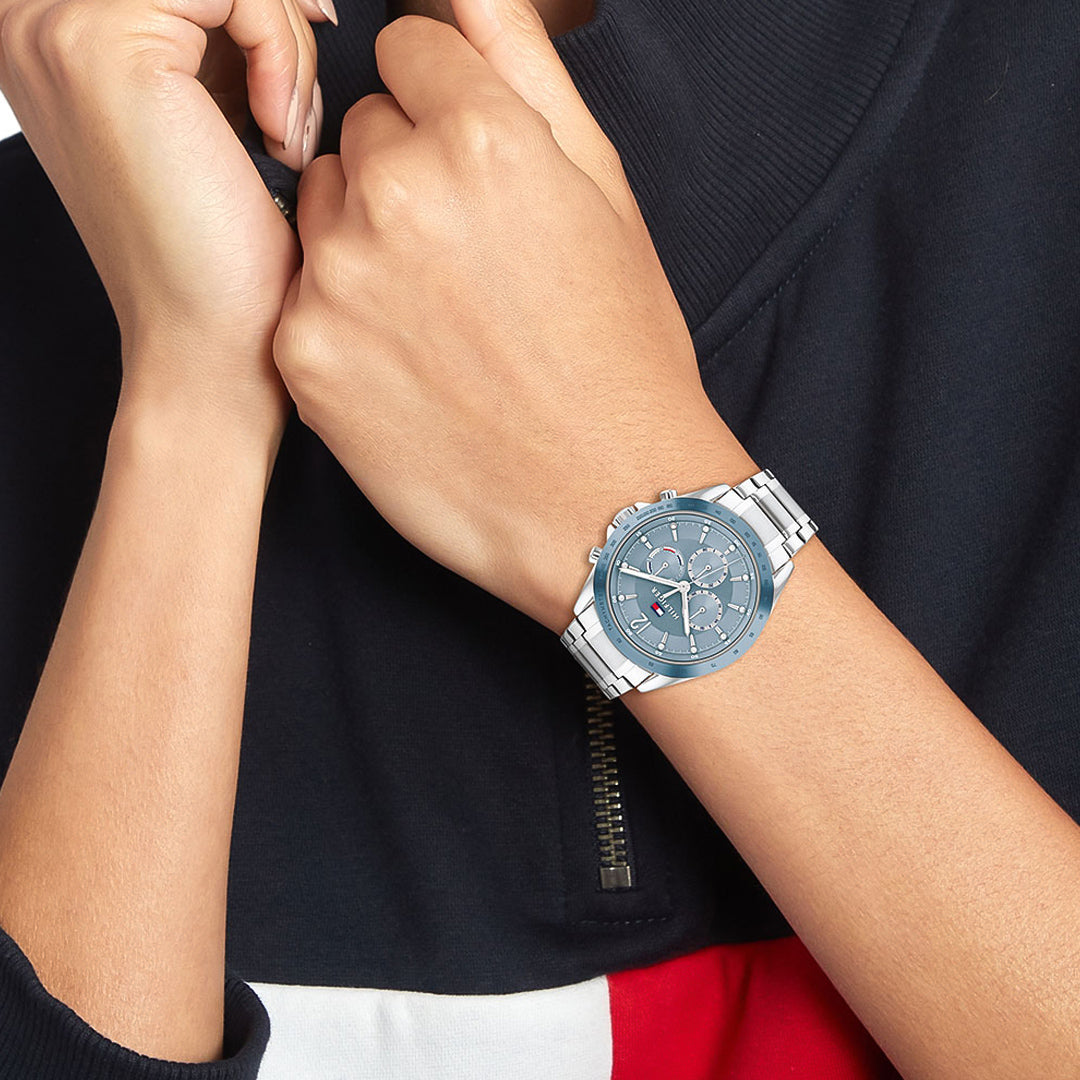 Tommy Hilfiger Multifunction Blue Dial Ladies Watch | TH1782554