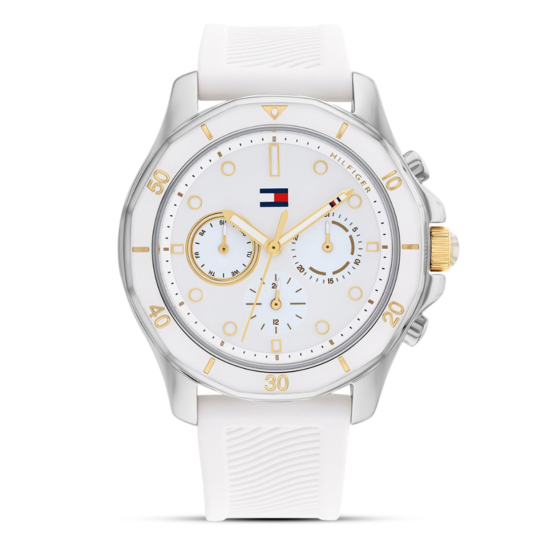 Tommy Hilfiger Multifunction White Dial Ladies Watch | TH1782568
