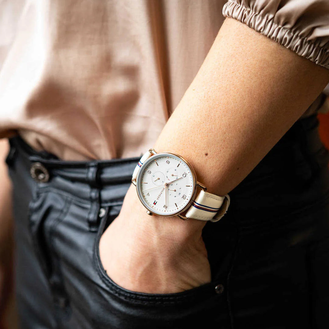 Tommy Hilfiger Lily Champagne Gold Dial Ladies Watch | TH1782659