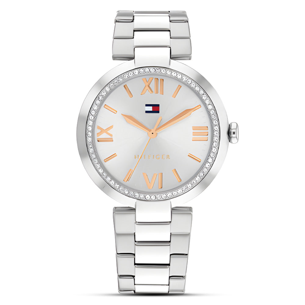 TOMMY HILFIGER ALICE EMBELLISHED TONE WOMEN'S WATCH | TH1782681