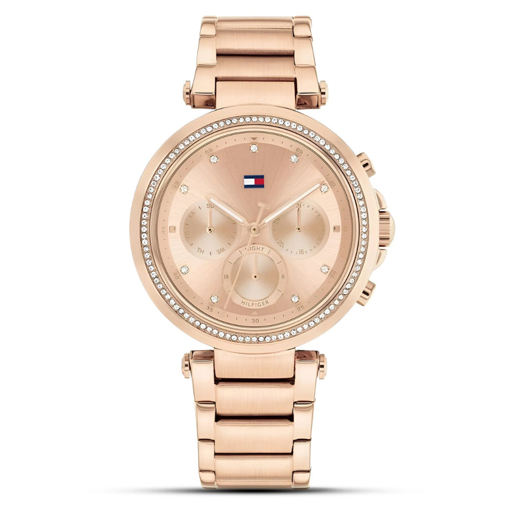 TOMMY HILFIGER EMILY ROSE GOLD DIAL LADIES WATCH TH1782705