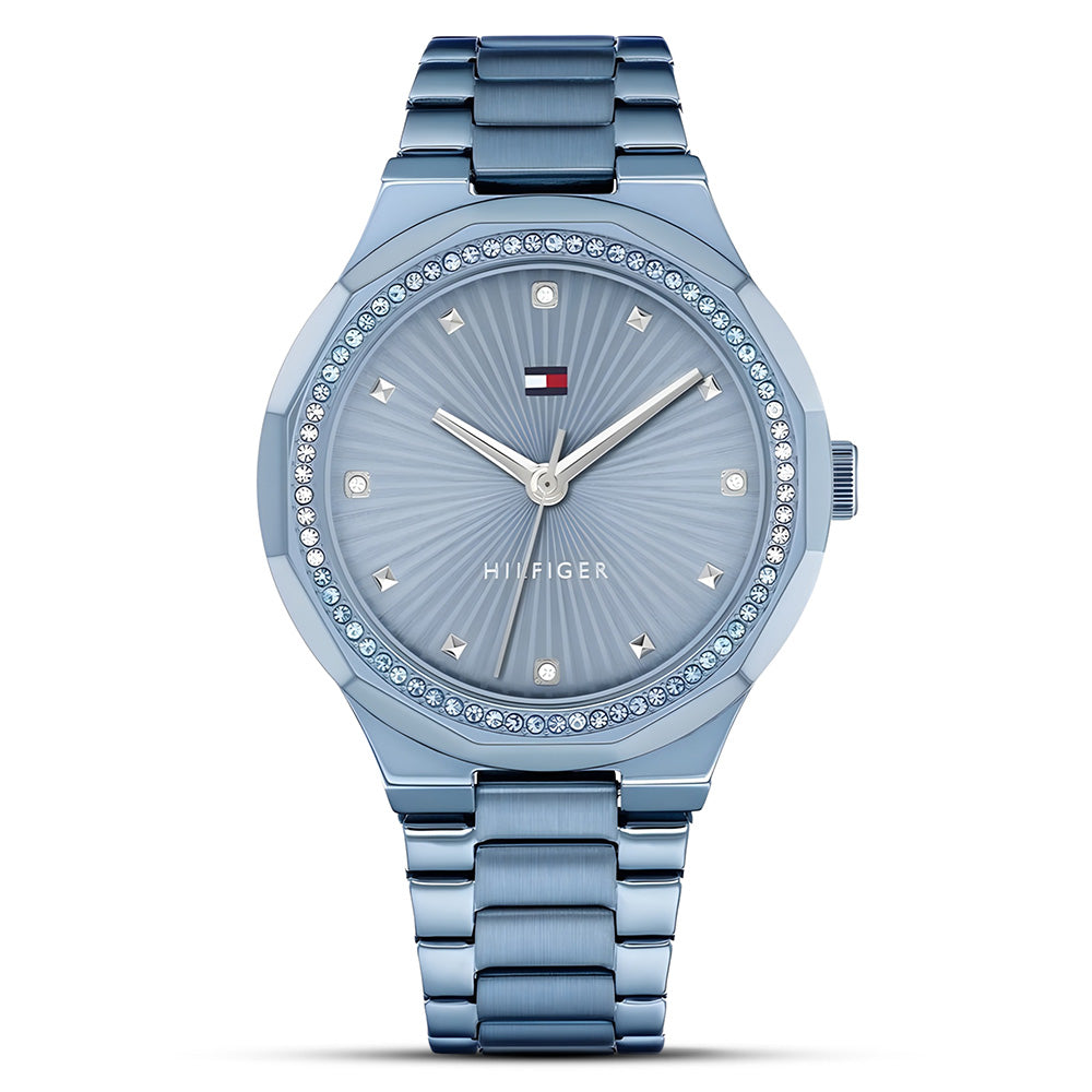 TOMMY HILFIGER ANALOG BLUE DIAL WOMEN'S WATCH| TH1782724