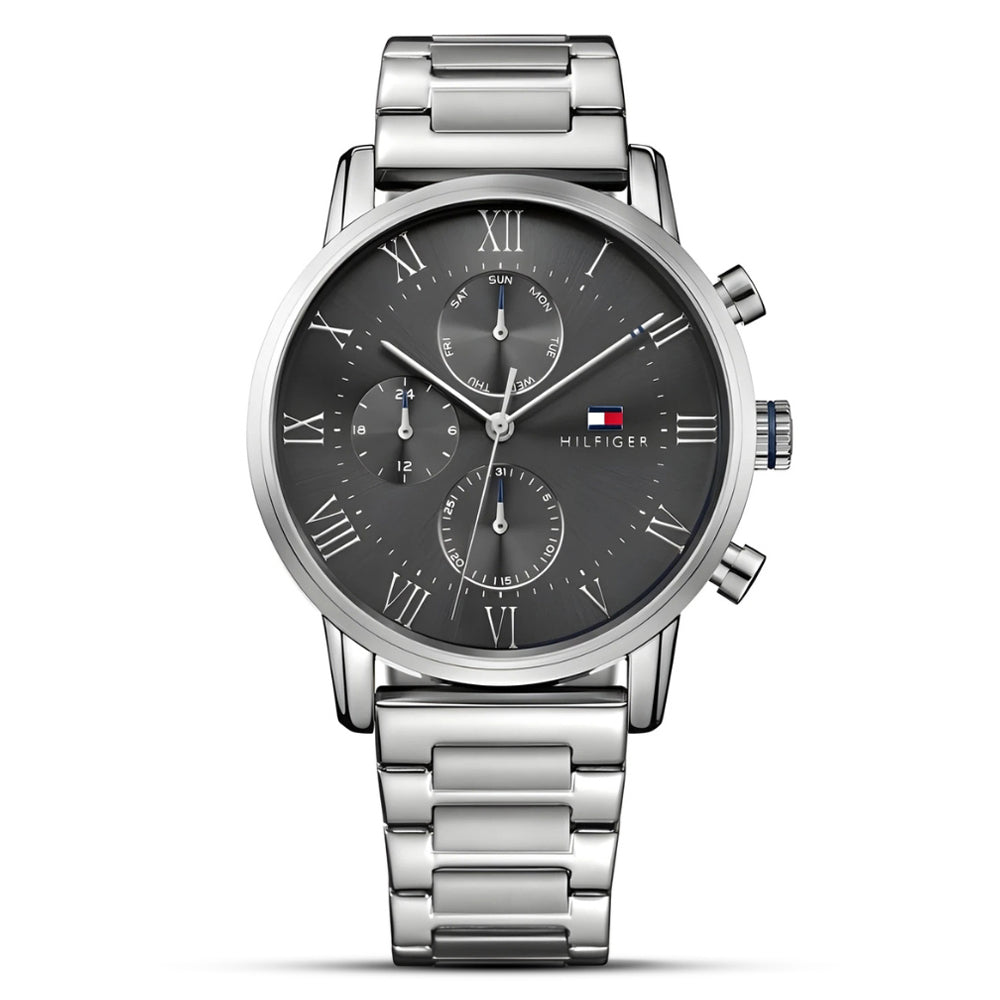 Tommy Hilfiger Grey Steel Men's Watch |TH1791397