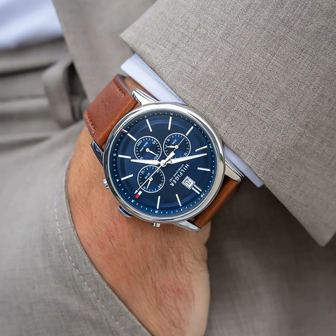 Tommy Hilfiger Kyle Chronograph Blue Dial Men's Watch | TH1791629