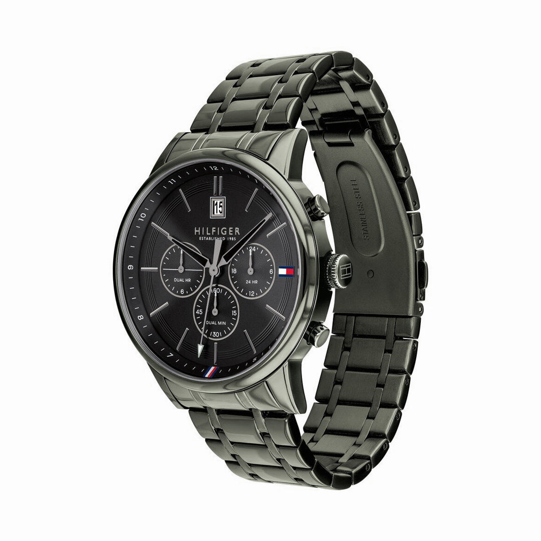 Tommy Hilfiger Kyle Chronograph Black Dial Men's Watch | TH1791634
