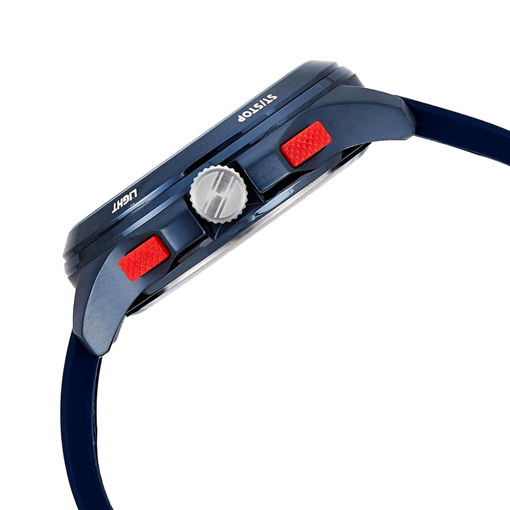 Tommy Hilfiger Silicone Strap Blue Dial Men's Watch | TH1791761