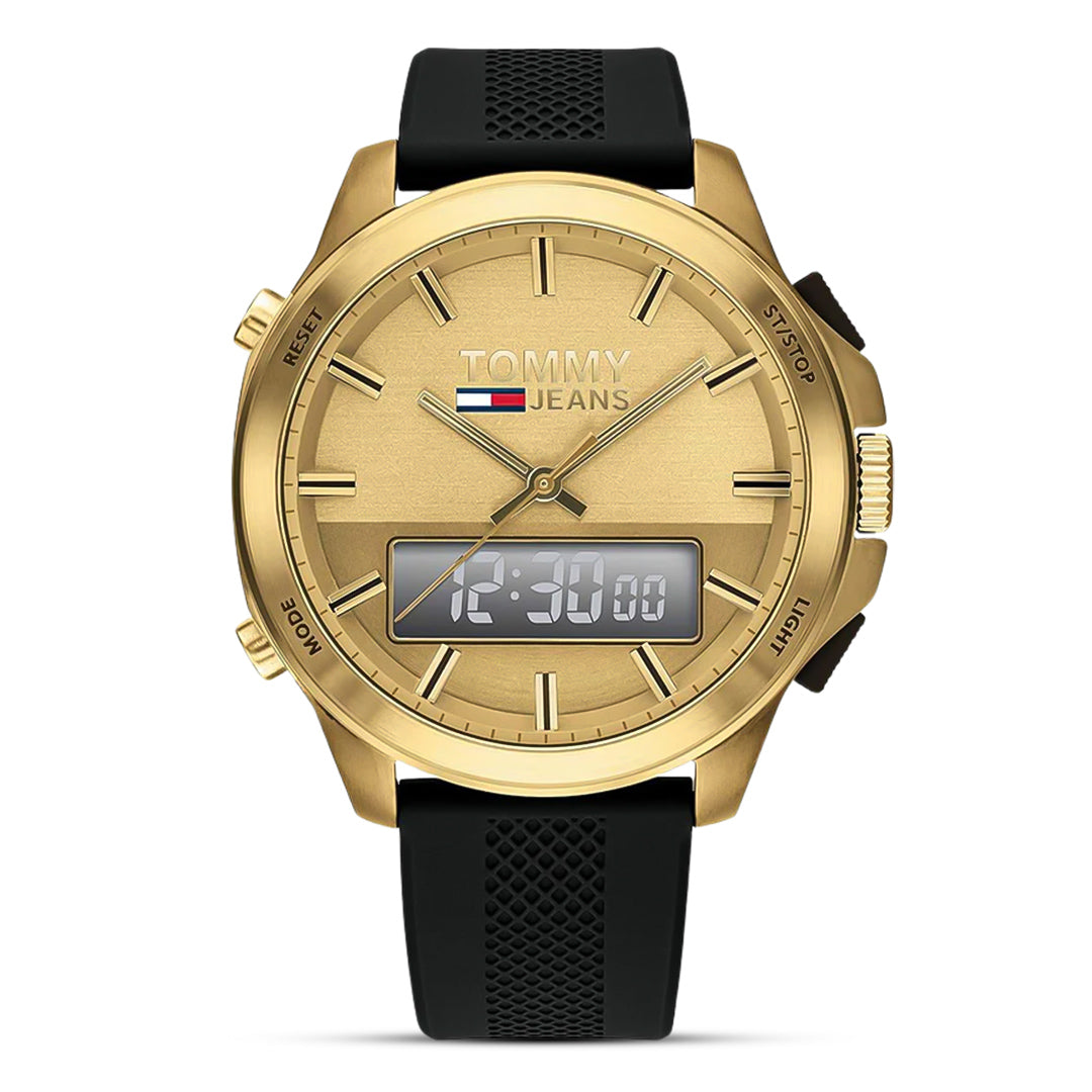 Tommy Hilfiger Dual Time Gold Tone Dial Men's Watch | TH1791762