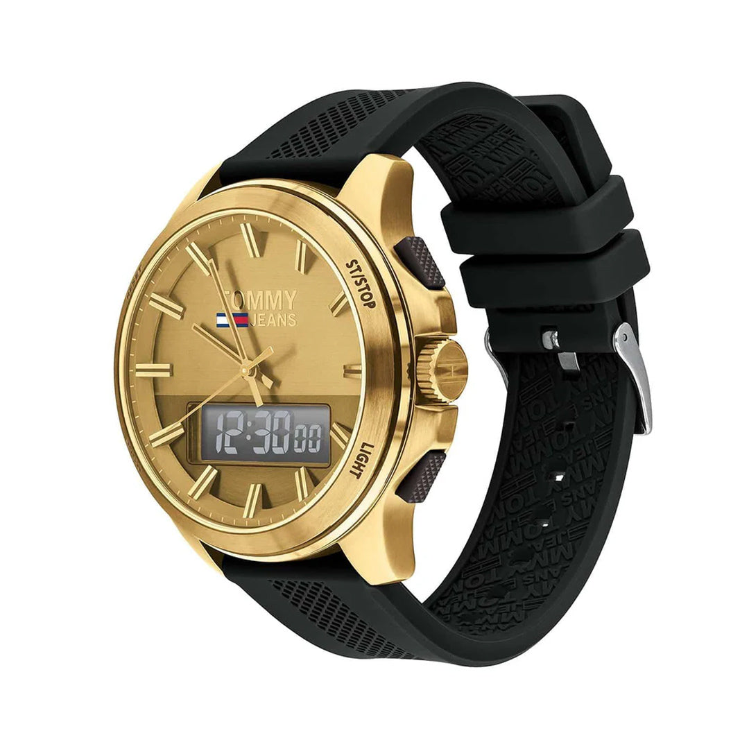 Tommy Hilfiger Dual Time Gold Tone Dial Men's Watch | TH1791762