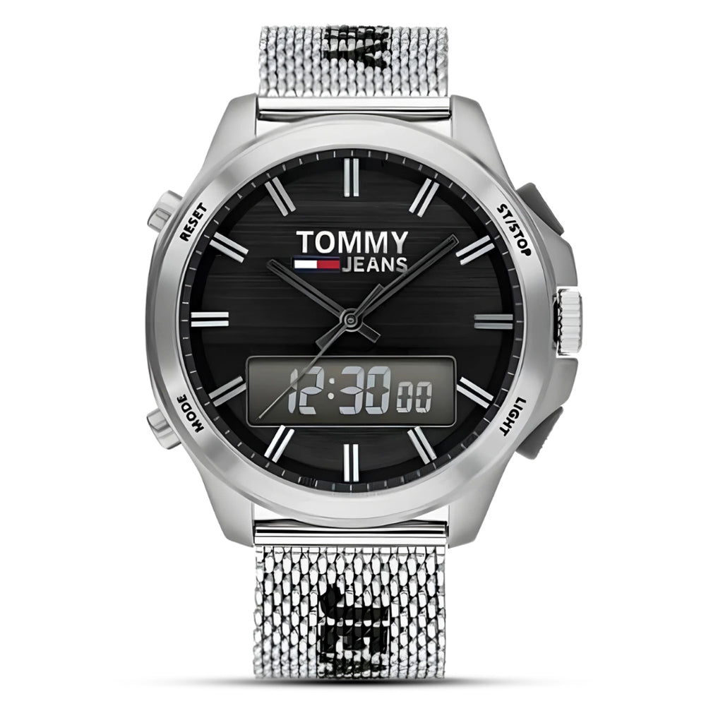Tommy Hilfiger Jeans Black Dial Men's Watch | TH1791765