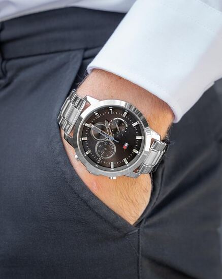 Tommy Hilfiger Jameson Silver Men's Watch | TH1791794