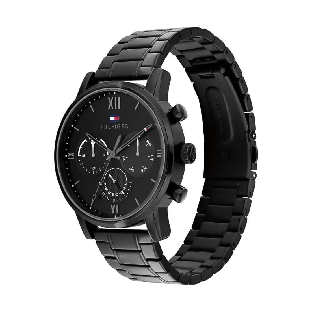 Tommy Hilfiger Sullivan Multifunction Black Dial Men's Watch | TH1791879