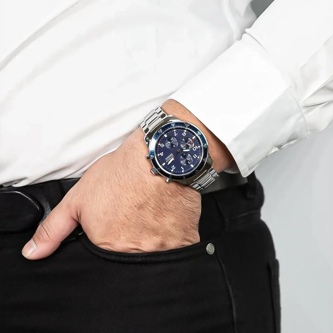 Tommy Hilfiger Jimmy Chronograph Blue Dial Men's Watch | TH1791949