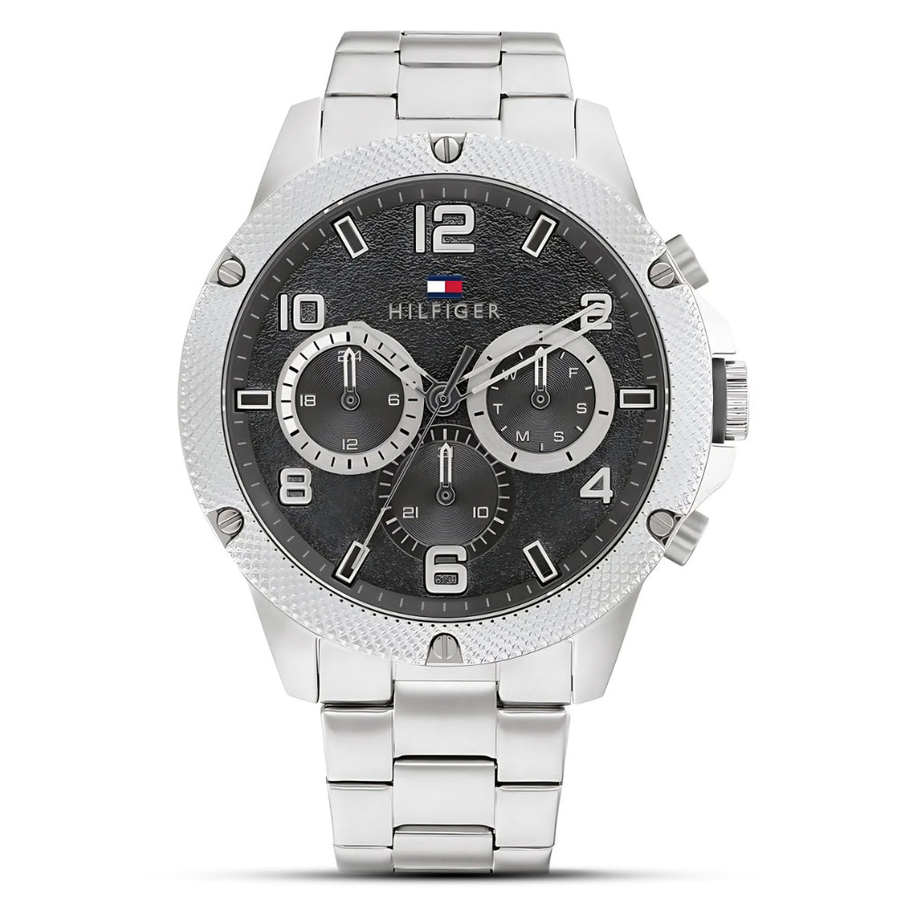 Tommy Hilfiger Blaze Grey Dial Stainless Steel Men's Watch | TH1792029