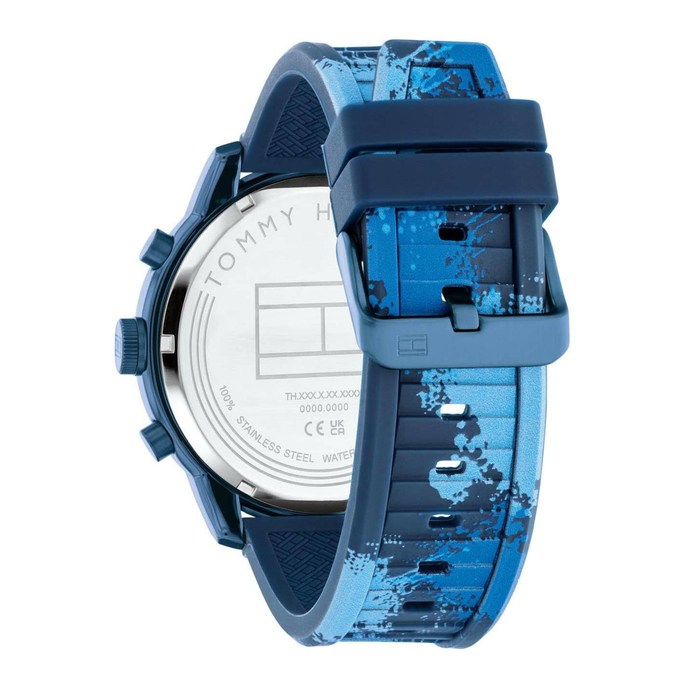 Tommy Hilfiger Blue Dial Multifunction Silicon Men's Watch| TH1792073