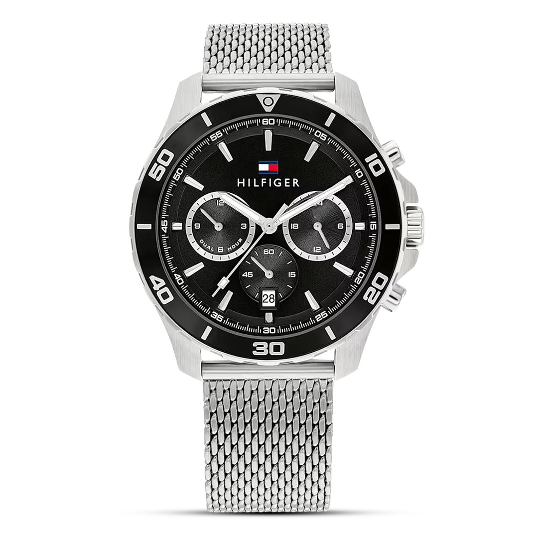 Tommy Hilfiger Jordan Chronograph Black Dial Men's Watch | TH1792092
