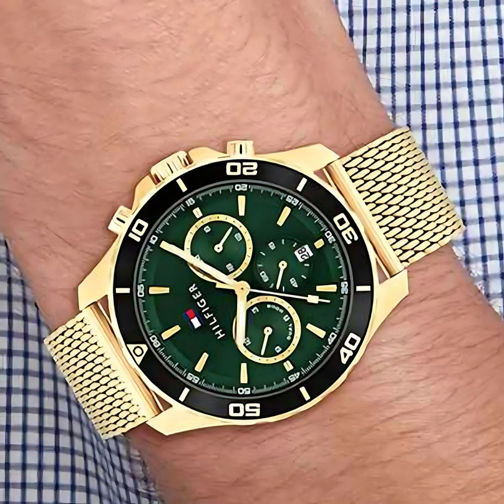 Tommy Hilfiger Quartz Green Dial Men's Watch | TH1792093