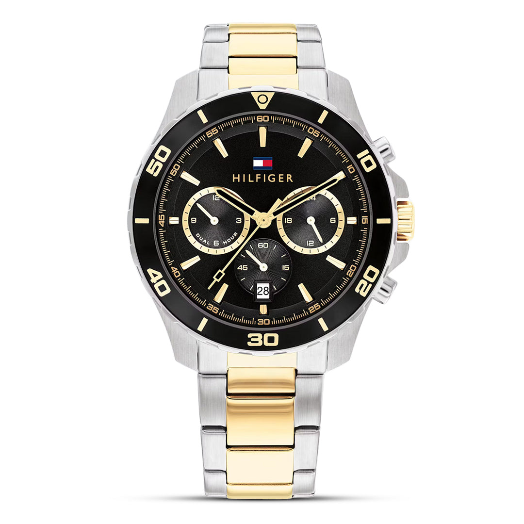 Tommy Hilfiger Jordan Multifunction Black Dial Men's Watch | TH1792095